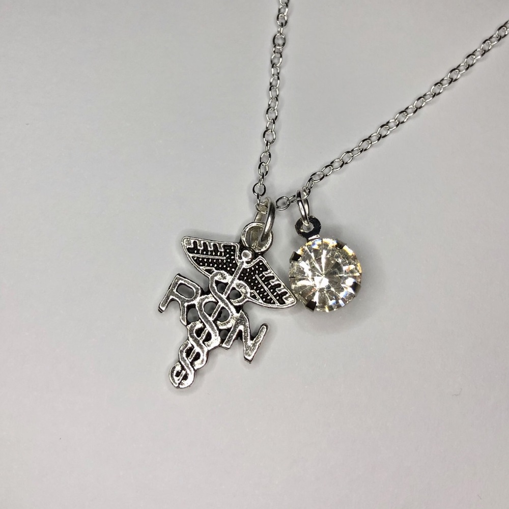 Handmade RN Necklace